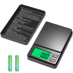 Diyife Mini Scales, [1000g/0.01g] Small Pocket Scales, High Precision Portable Weighing Scales with Cover, Fast Read with Back-Lit LCD Display, for Jewellery Gold Coffee Coin Herb Lab