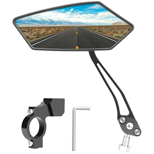 Diyife Bike Mirrors, HD Version Large Bicycle Mirrors for Handlebars