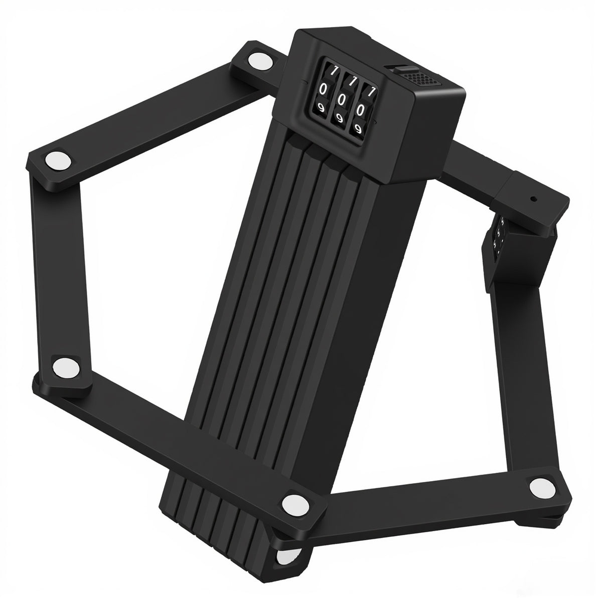 Diyife Folding Bike Lock, Combination Bicycle Lock with Bracket for Ebike Scooter Motorcycle