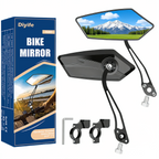 Diyife Bike Mirrors, HD Version Large Bicycle Mirrors for Handlebars