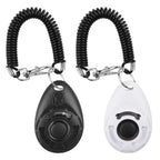 Dog Clickers, [2 PCS] Diyife Dog Training Clickers with Wrist Strap Lightweight, Pet Behavioral Training Tools for Puppy, Cats, Birds, Hamsters, for Pet Lovers (Black&White)