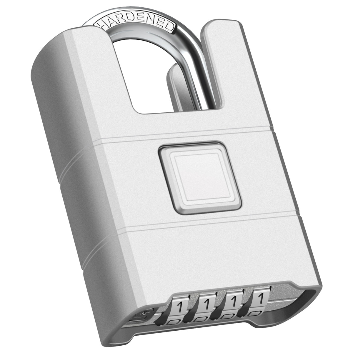 Large Heavy Duty Combination Padlock, [8mm Wraped Beam Cut Resistance] Diyife 54mm Combination Lock, Weatherproof 4 Digit Combo Lock Outdoor Padlock for Gate, Garage, Shed, School