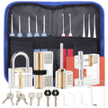 Diyife Advanced Lock Mechanism Training Kit – 25-Piece Set with 4 Clear Practice Locks