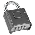 Large Heavy Duty Combination Padlock, [8mm Thick Shackle] [One-click Open] Diyife 52mm 4 Digit Locker Lock Weatherproof Lock Outdoor Combination Lock for Shed, Fence, Hasp, Cabinet, School, Gym