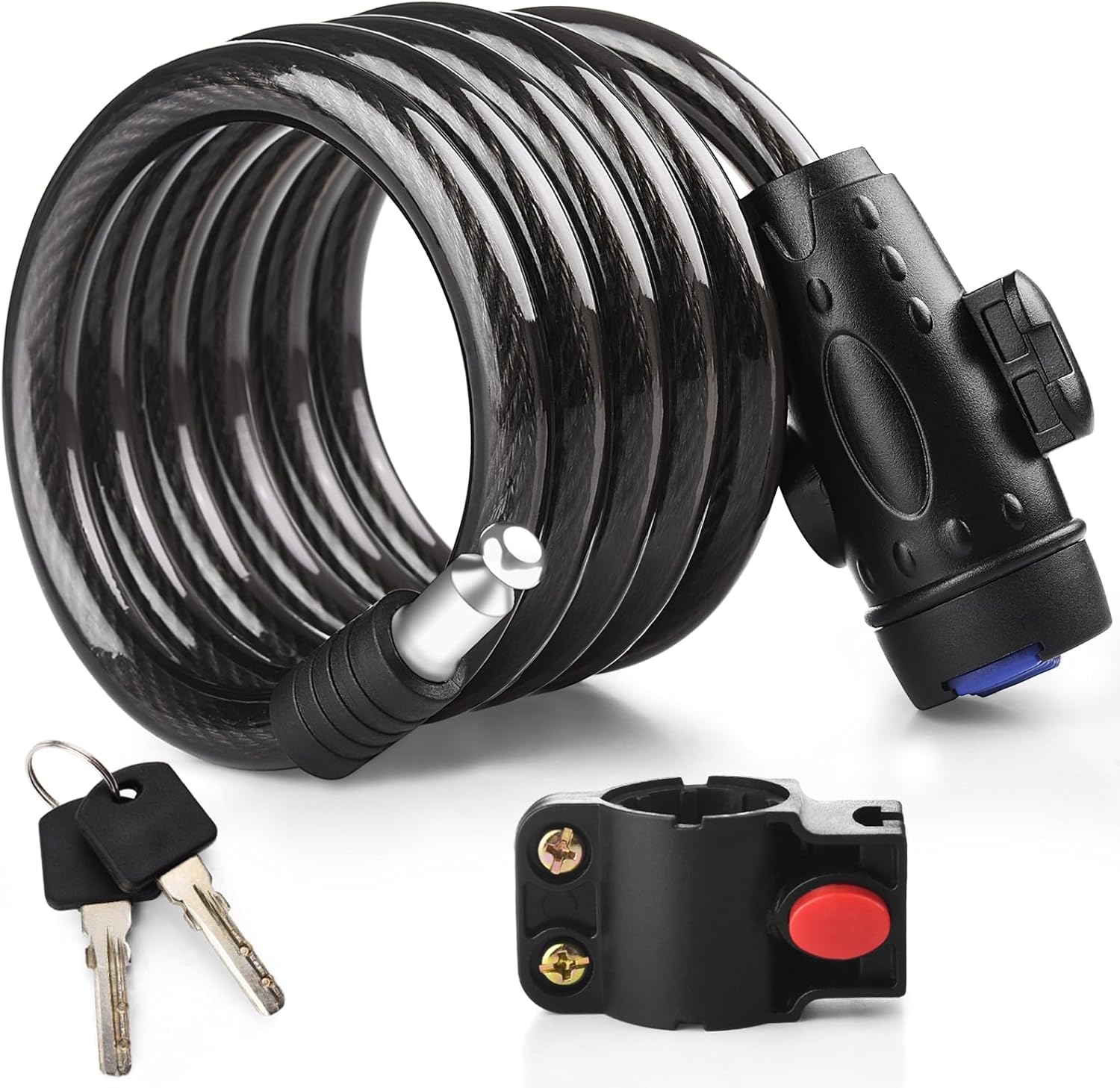 [4ft/1.2m] Diyife Bike Cable Locks with 2 Keys