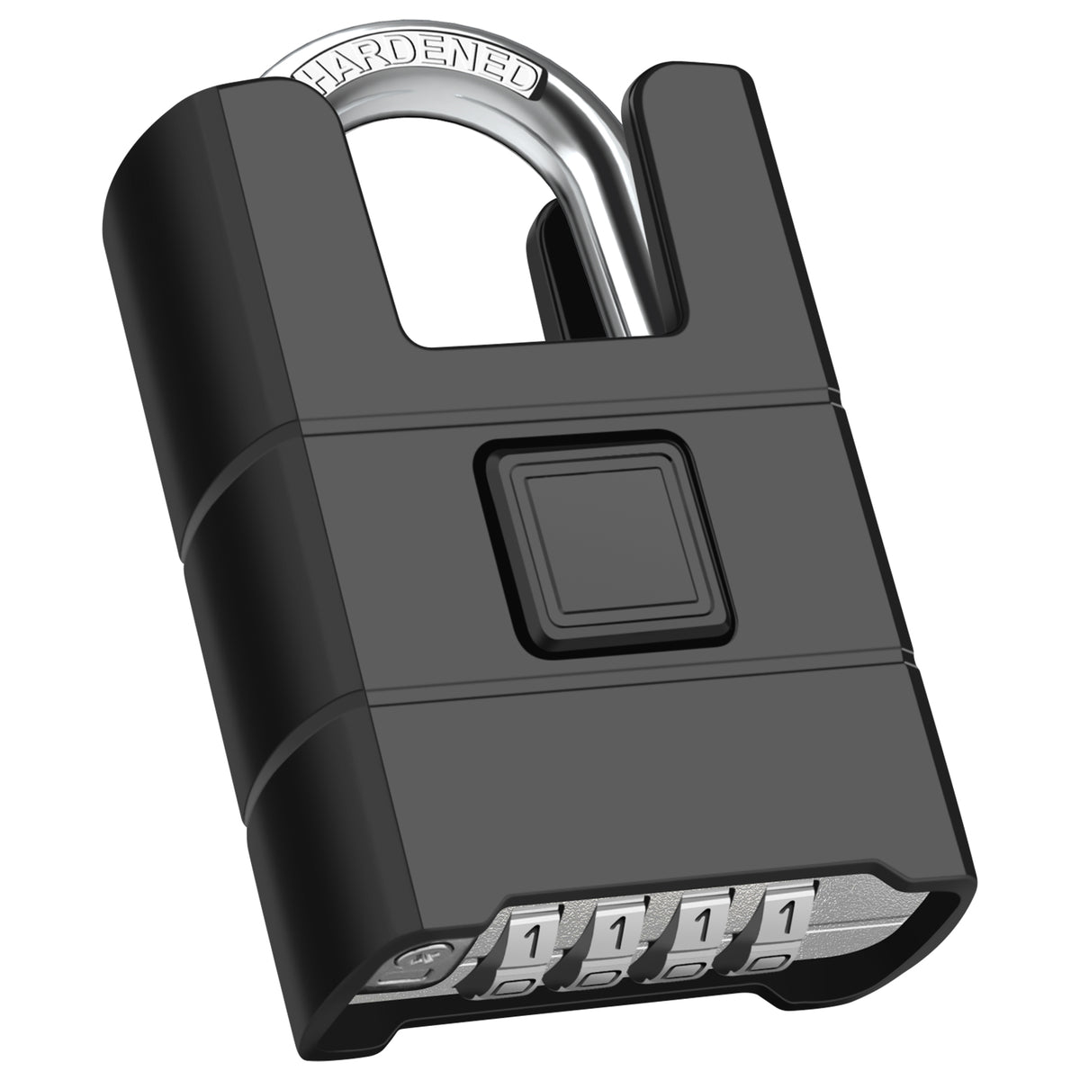 Large Heavy Duty Combination Padlock, [8mm Wraped Beam Cut Resistance] Diyife 54mm Combination Lock, Weatherproof 4 Digit Combo Lock Outdoor Padlock for Gate, Garage, Shed, School