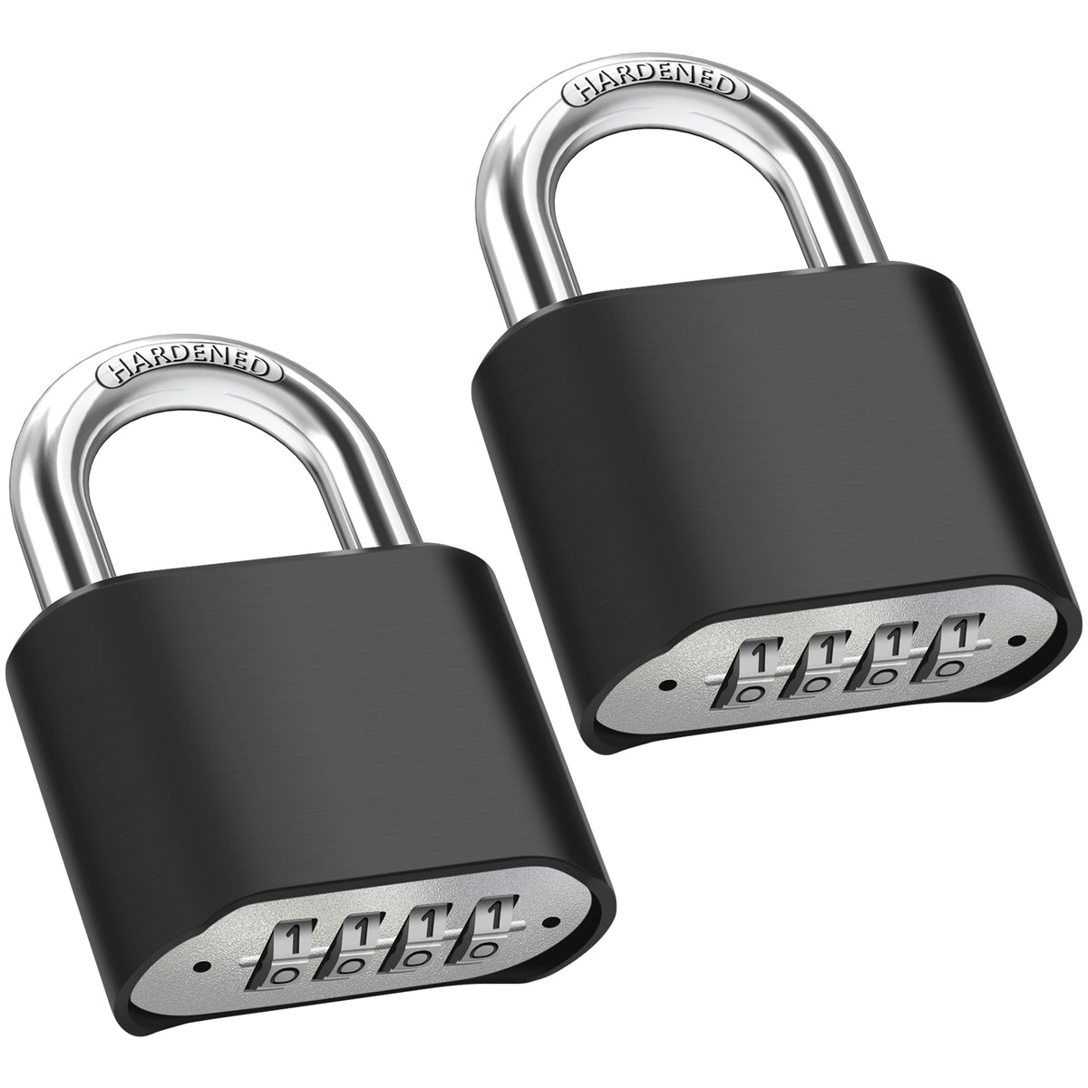 Large Heavy Duty Combination Padlock, [New Version ] Diyife 51.5mm 4 Digit Code Locker Lock Weatherproof Lock Outdoor Combination Lock for School Gym Locker,Shed, Fence, Hasp, Cabinet