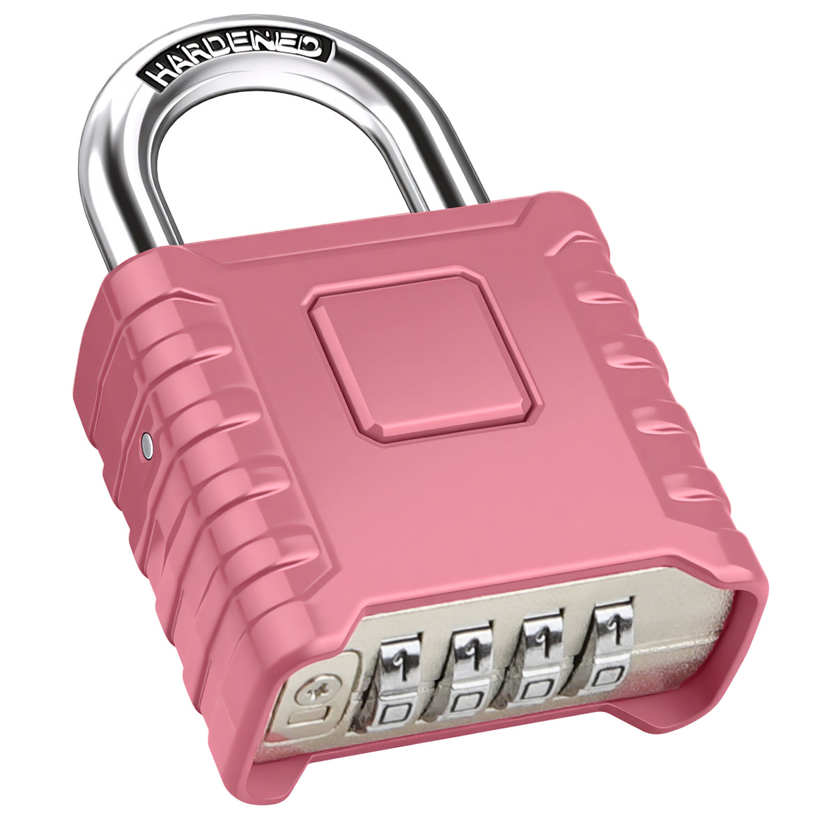 Large Heavy Duty Combination Padlock, [8mm Thick Shackle] [One-click Open] Diyife 52mm 4 Digit Locker Lock Weatherproof Lock Outdoor Combination Lock for Shed, Fence, Hasp, Cabinet, School, Gym