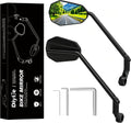 Diyife 2 Pcs HD Wide Angle Large Bicycle Mirrors