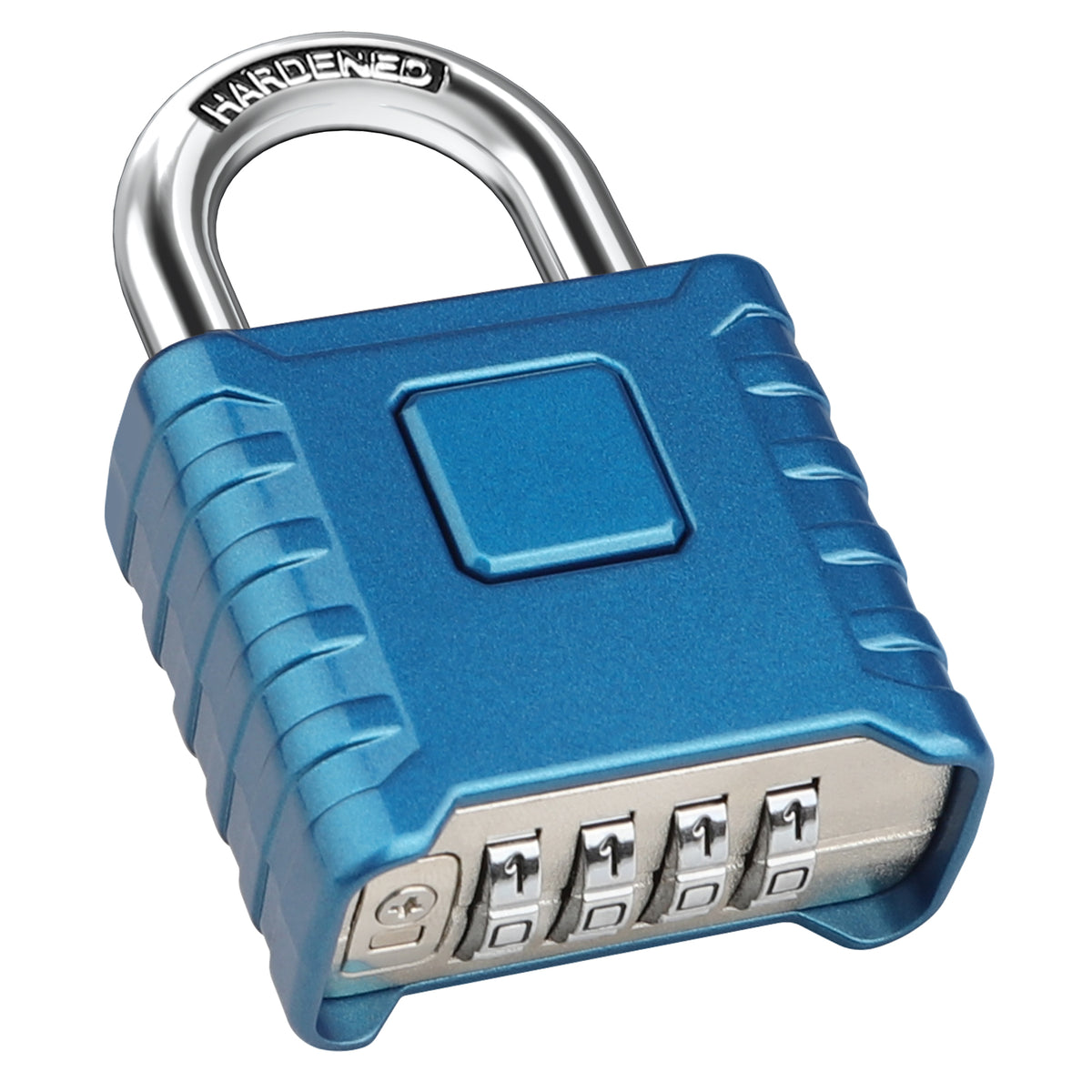 Large Heavy Duty Combination Padlock, [8mm Thick Shackle] [One-click Open] Diyife 52mm 4 Digit Locker Lock Weatherproof Lock Outdoor Combination Lock for Shed, Fence, Hasp, Cabinet, School, Gym