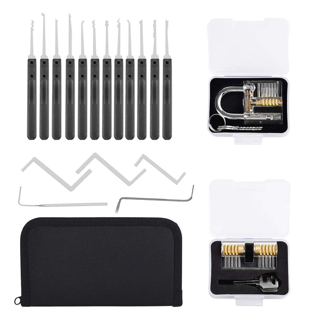 Diyife 26-Piece Lock Pick Set – Upgraded Professional Locksmith Tool Kit