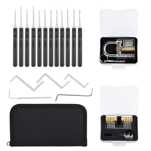 Diyife 26-Piece Lock Pick Set – Upgraded Professional Locksmith Tool Kit