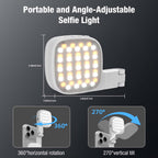 Diyife Magnetic Selfie Light for Phone, Compatible with MagSafe