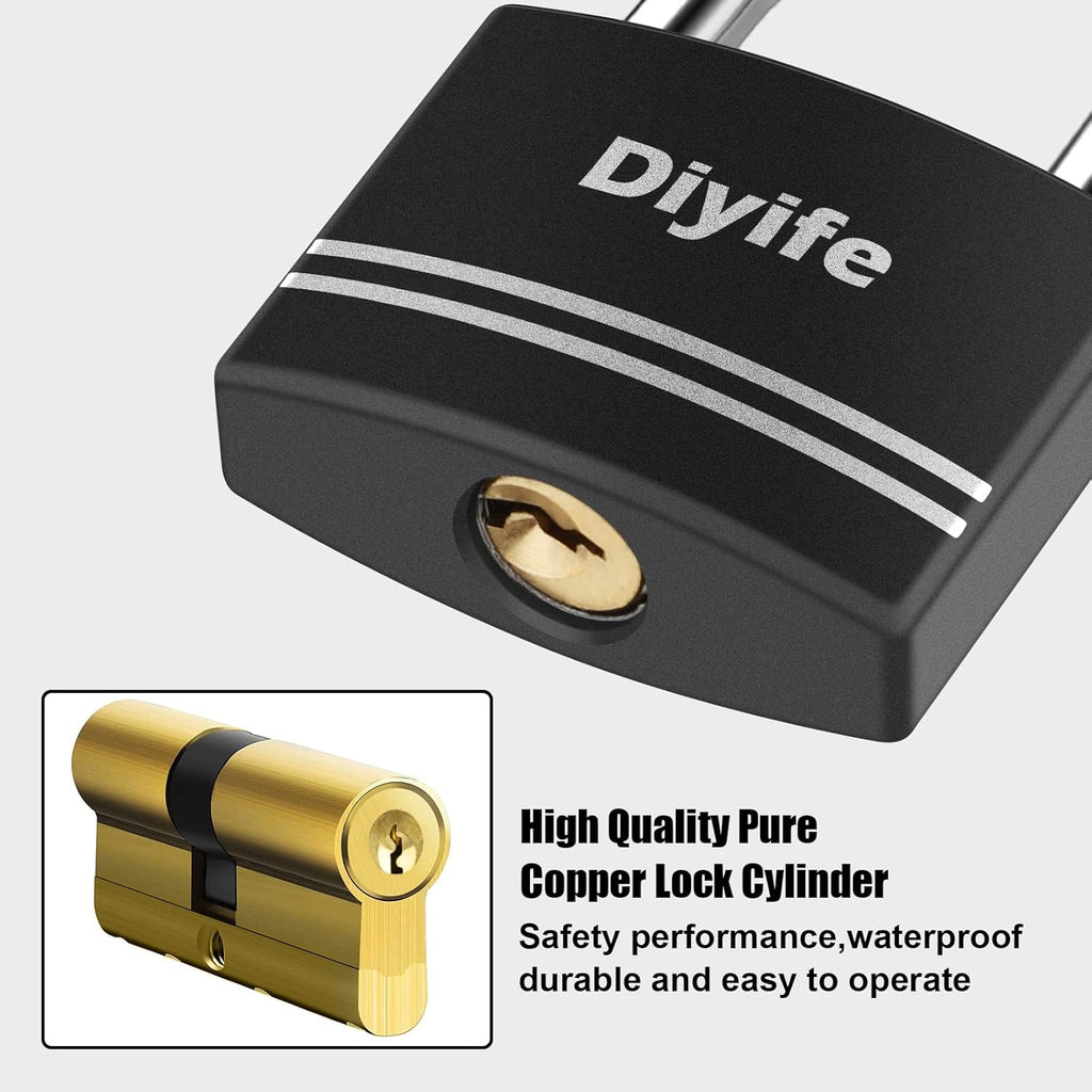 Diyife Padlock with Key