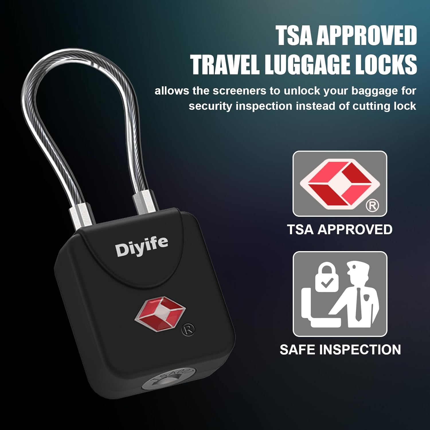 Luggage Locks with Key