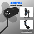Diyife 2 Pcs HD Wide Angle Large Bicycle Mirrors