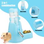 Diyife Guinea Pig Water Bottle - Non Drip, Automatic Dispenser, Free Standing for Hamster, Bunny, Chinchilla, Hedgehog, Squirrel (80ml)