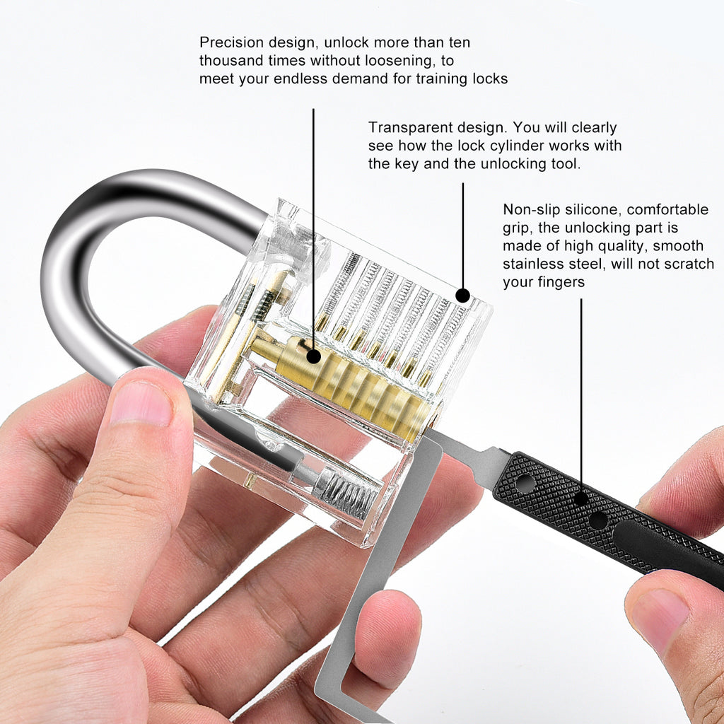 Diyife 26-Piece Lock Pick Set – Upgraded Professional Locksmith Tool Kit