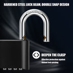 Large Heavy Duty Combination Padlock, [New Version ] Diyife 51.5mm 4 Digit Code Locker Lock Weatherproof Lock Outdoor Combination Lock for School Gym Locker,Shed, Fence, Hasp, Cabinet