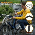 Diyife Folding Bike Lock, Combination Bicycle Lock with Bracket for Ebike Scooter Motorcycle