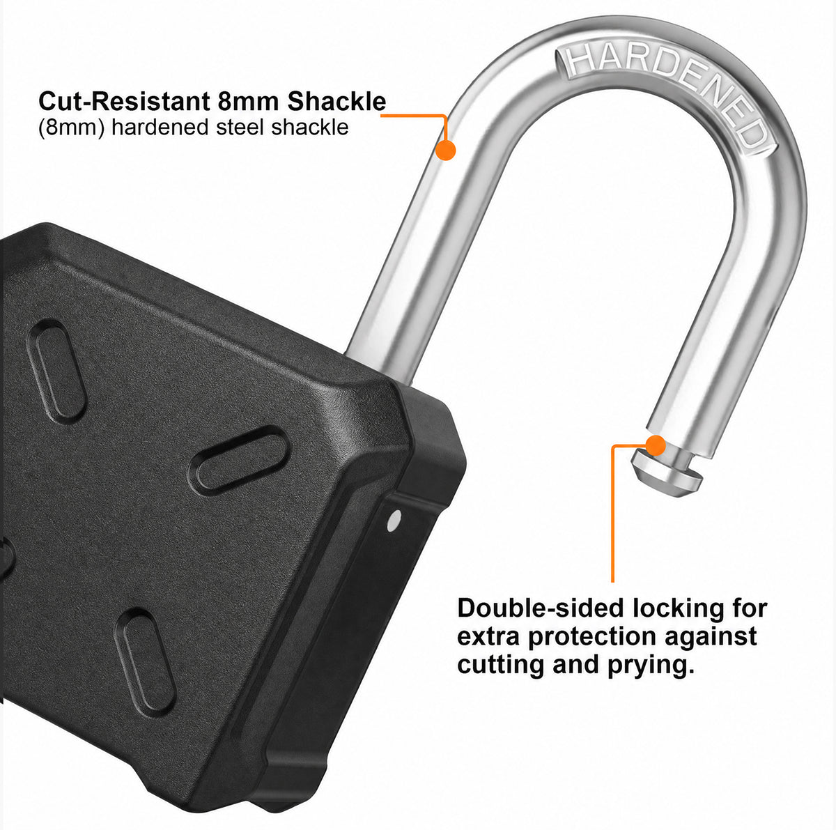 Heavy Duty Combination Padlock, Diyife Weatherproof 55mm Combination Lock