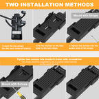 Diyife Folding Bike Lock, Combination Bicycle Lock with Bracket for Ebike Scooter Motorcycle
