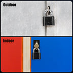 Large Heavy Duty Combination Padlock, [New Version ] Diyife 51.5mm 4 Digit Code Locker Lock Weatherproof Lock Outdoor Combination Lock for School Gym Locker,Shed, Fence, Hasp, Cabinet