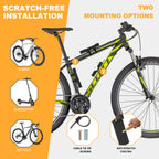 Diyife Folding Bike Lock, Combination Bicycle Lock with Bracket for Ebike Scooter Motorcycle