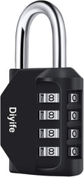 Diyife 4‑Digit Combination Padlock